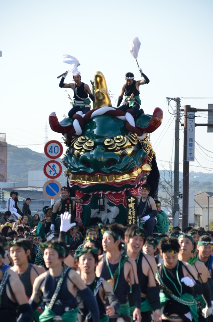 御旅所からの出発