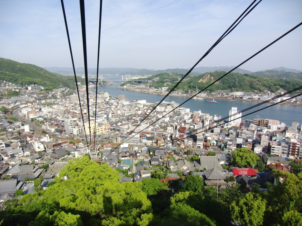 ロープーウェイからの風景