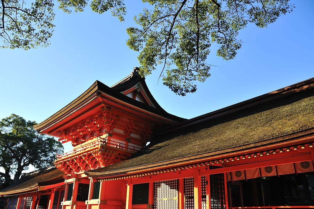 神社の朱