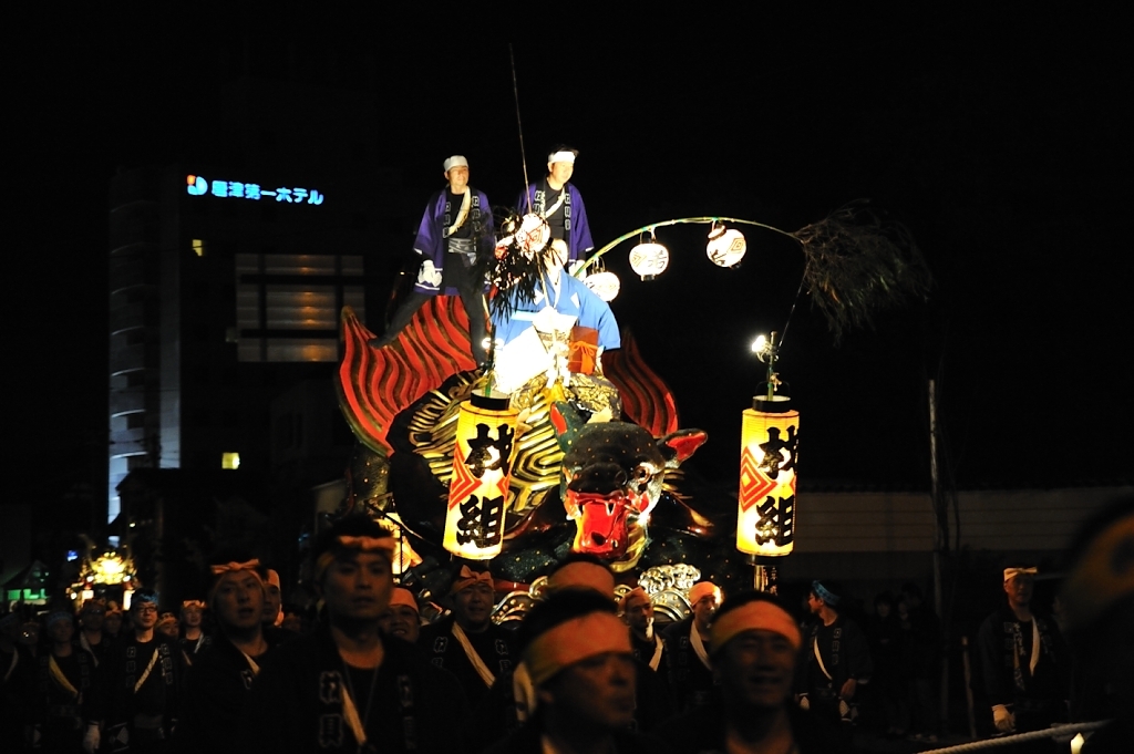 三番曳山 亀と浦島太郎