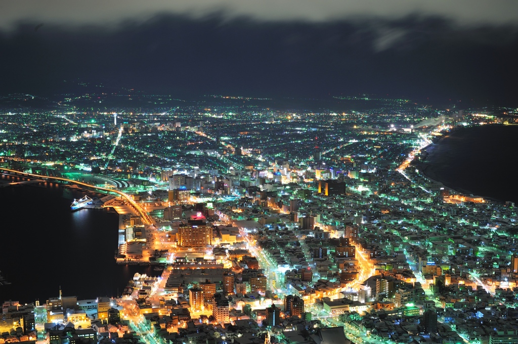 函館の夜景