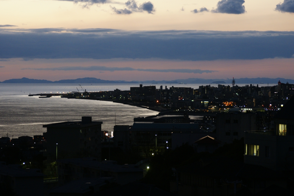 明石の町並み
