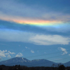 彩雲と浅間山