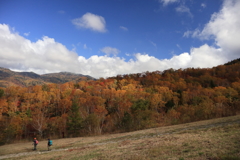 志賀高原の秋景色