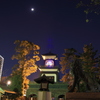 尾山神社の不思議な夜景