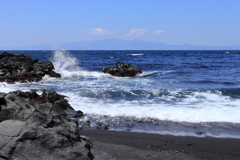 伊豆大島の風景（野田浜）