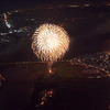 上空500mから見る花火