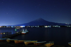 真夜中の富士