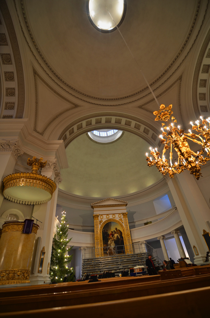 Helsinki Cathedral Interior @Helsinki, F