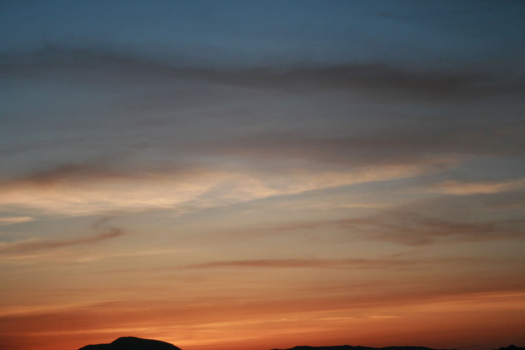 夕焼け空