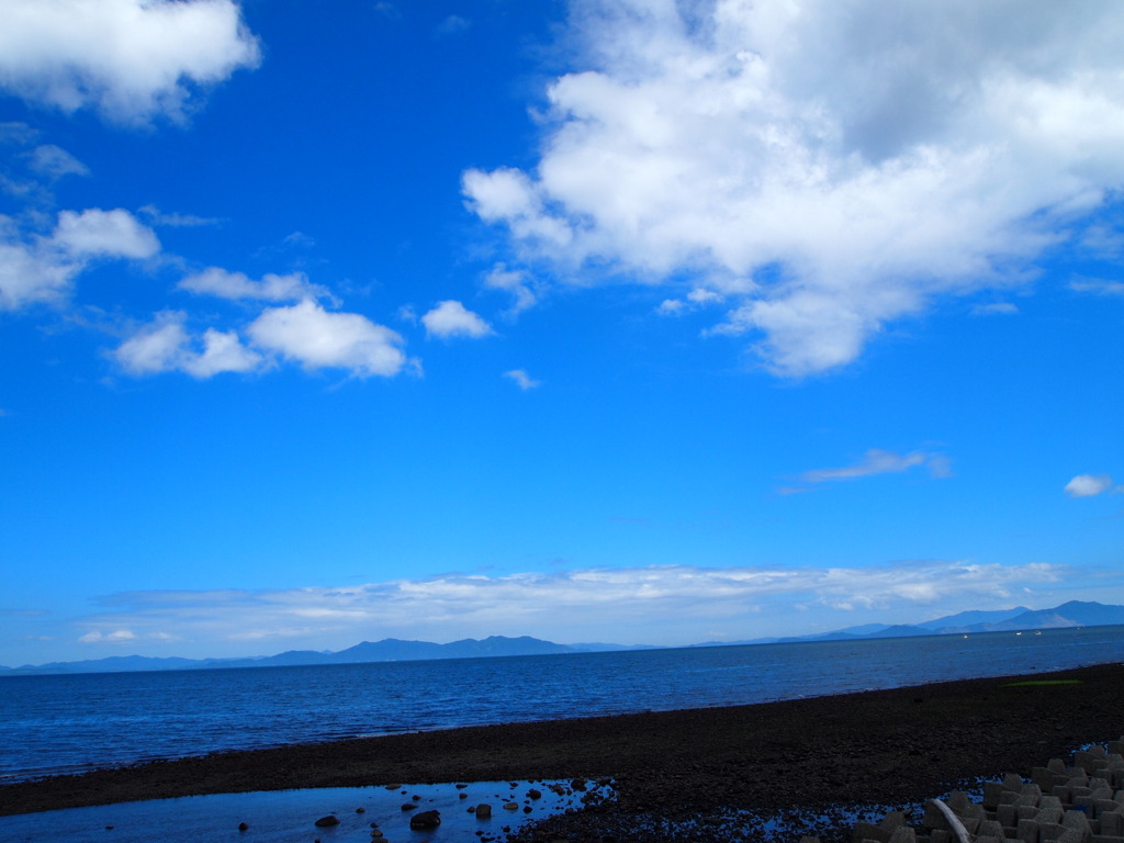 不知火海の空