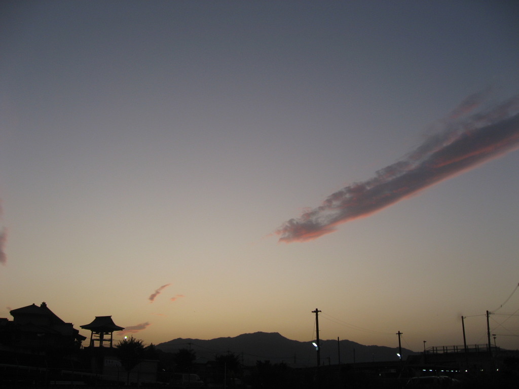 晩秋の空２