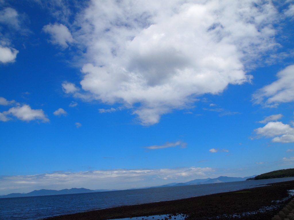 不知火海の空