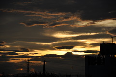 夕焼けと雲③