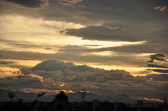 夕焼けと雲②
