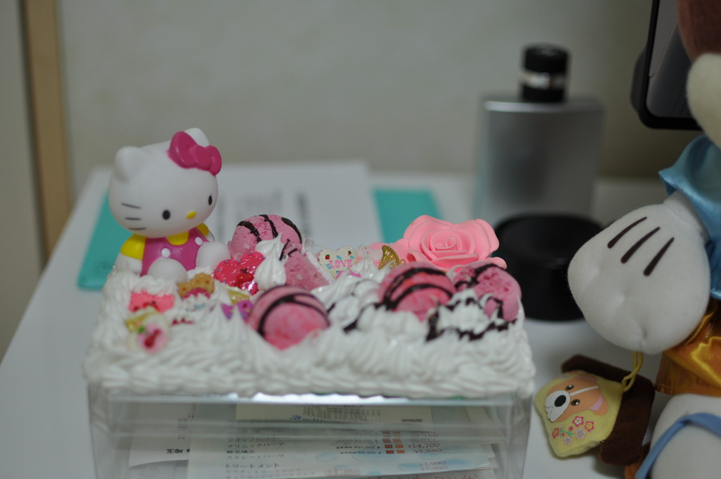 キティーのケーキ