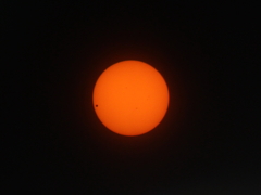 金星の太陽面通過（鹿児島）