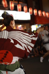 神楽坂まつり　阿波踊り大会