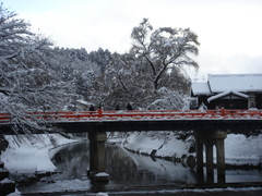 高山雪景色