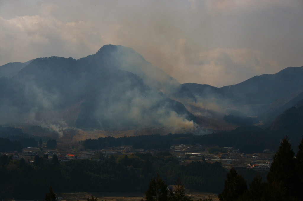 野焼き①
