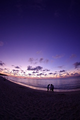 思い出の夕日