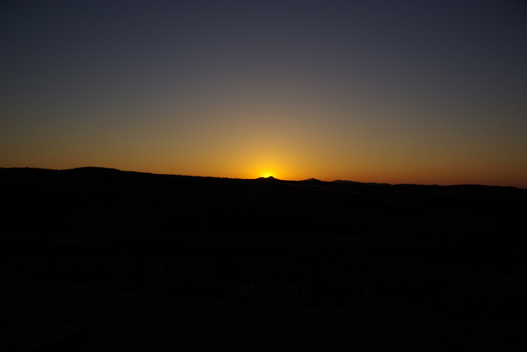 阿蘇の夕日