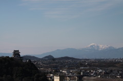 犬山城下の風景
