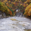 吹割の滝の紅葉