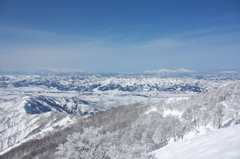 八海山から望む（南魚沼）