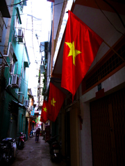 Alley in Ho Chi Minh City