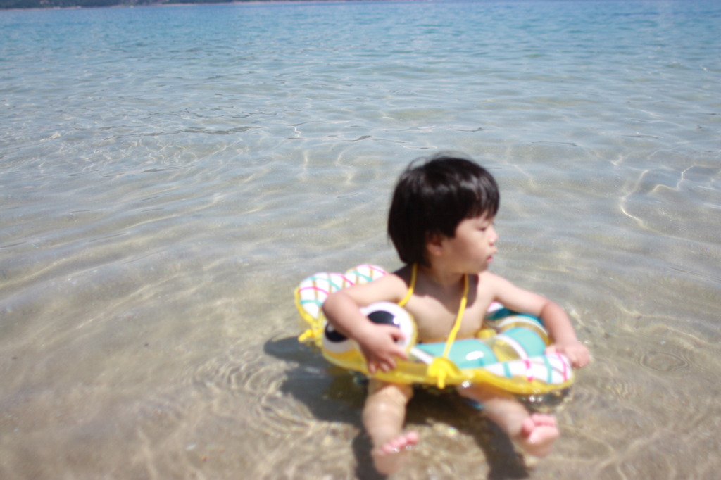 初めての海