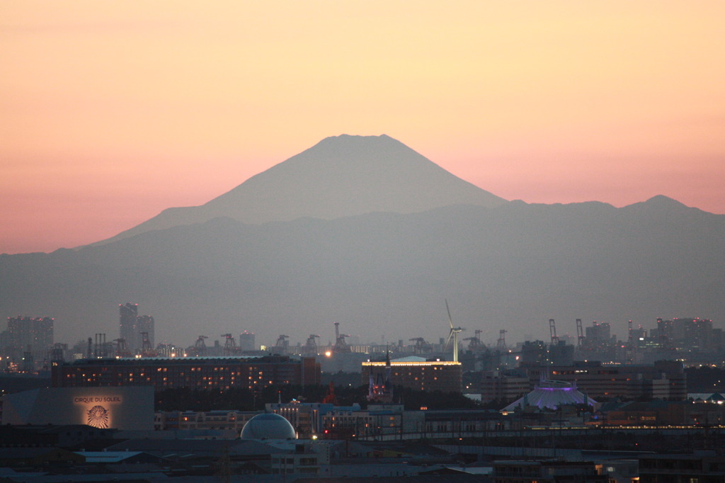 夏の富士山