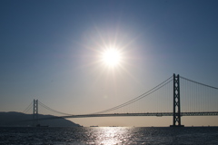 昼下がりの明石海峡大橋２