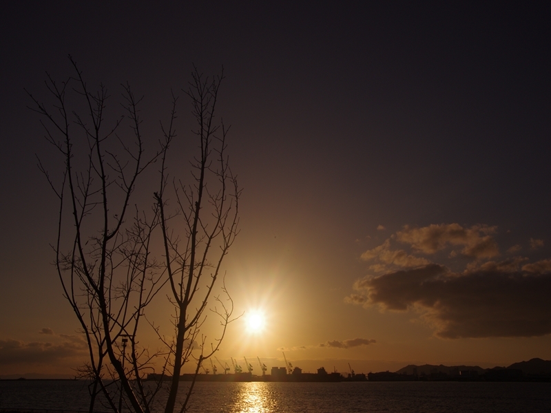 みなと神戸の夕景１