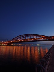 夜明け前の神戸大橋２