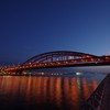 夜明け前の神戸大橋２