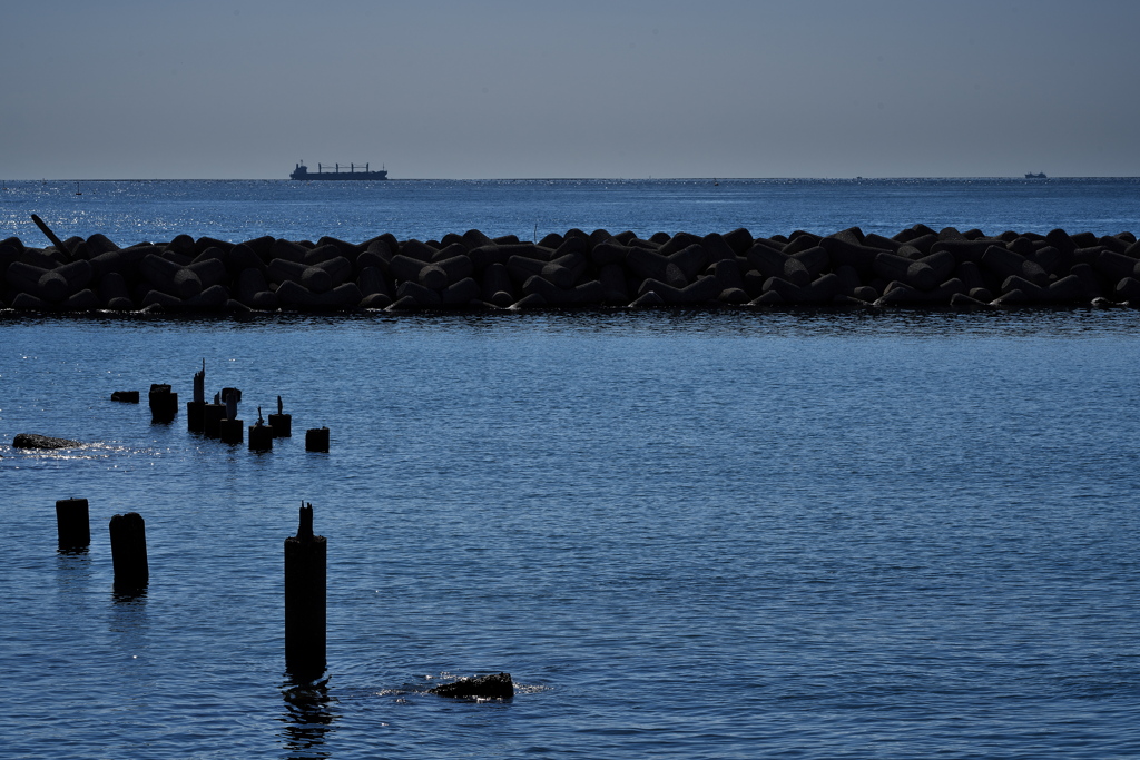 海辺の公園にて２