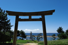 初秋の住吉神社（播磨灘）