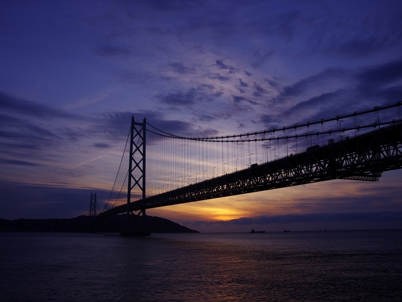 明石海峡大橋三景３