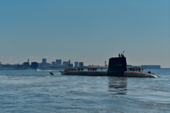 潜水艦の出港１
