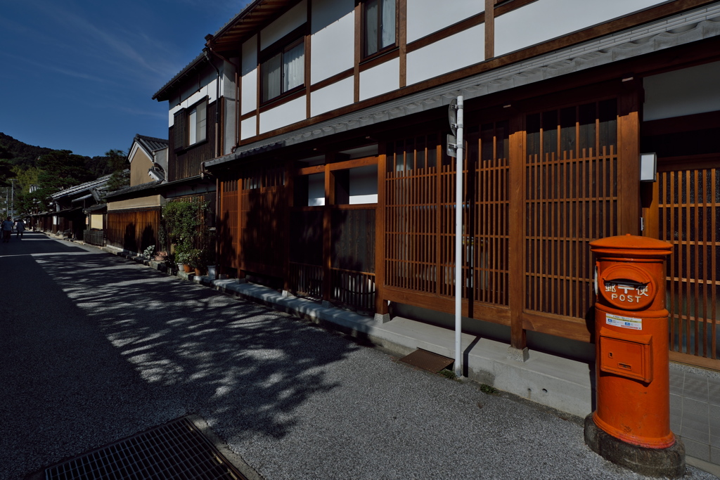 近江八幡新町通りの古い街並１