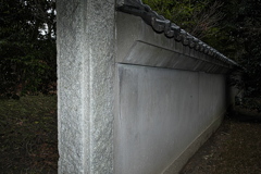 住吉神社の瓦塀