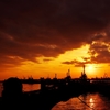 ２０１３年みなと神戸・今日の夕日１