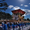 魚住住吉神社の秋祭り（布団太鼓）１