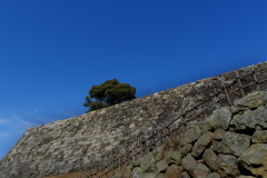 明石城跡の石垣