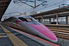 Ｎ５００系ハローキティ新幹線（西明石駅）１