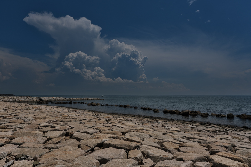 夏雲と播磨灘３