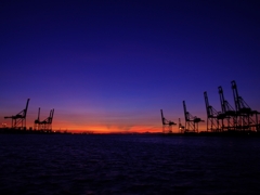 みなと神戸の夜明け２