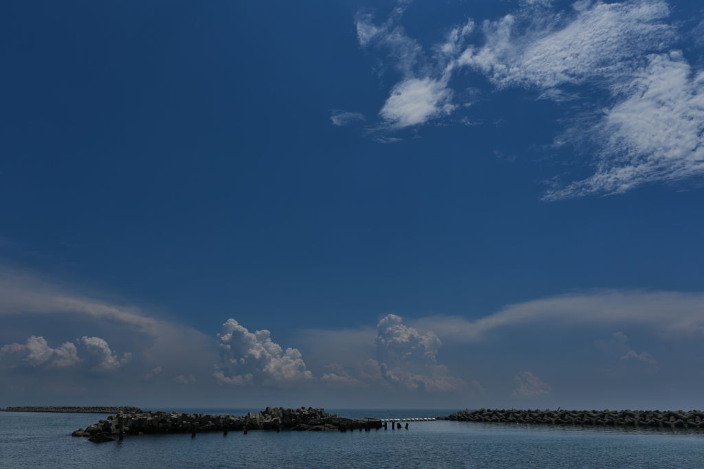 夏雲と播磨灘２
