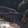 保津峡にて２（トロッコ列車）